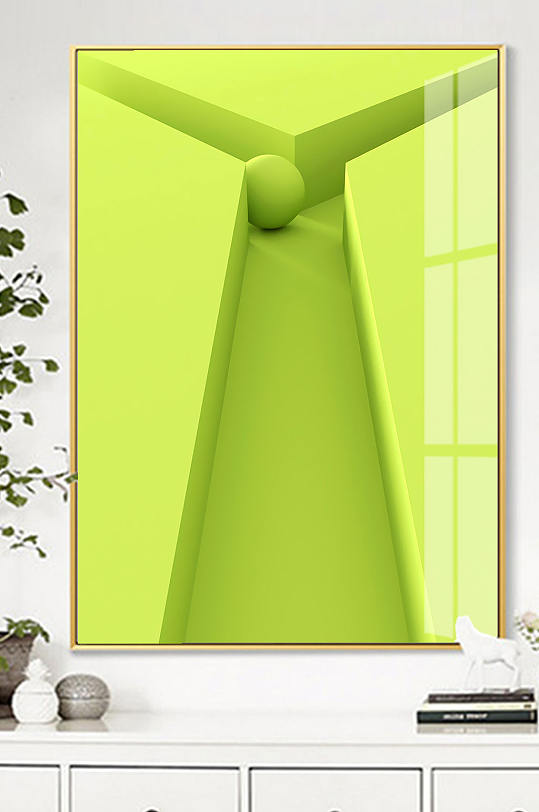 北欧英文字母Y装饰画