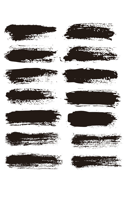 常用溅墨的小素材-众图网