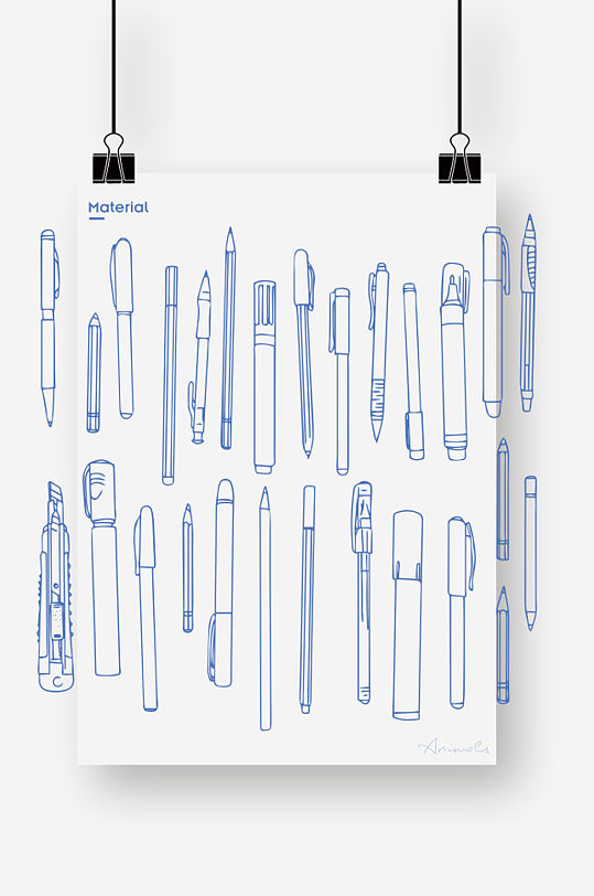 好看的中性笔字体图片-好看的中性笔字体设计素材-好看的中性笔字体