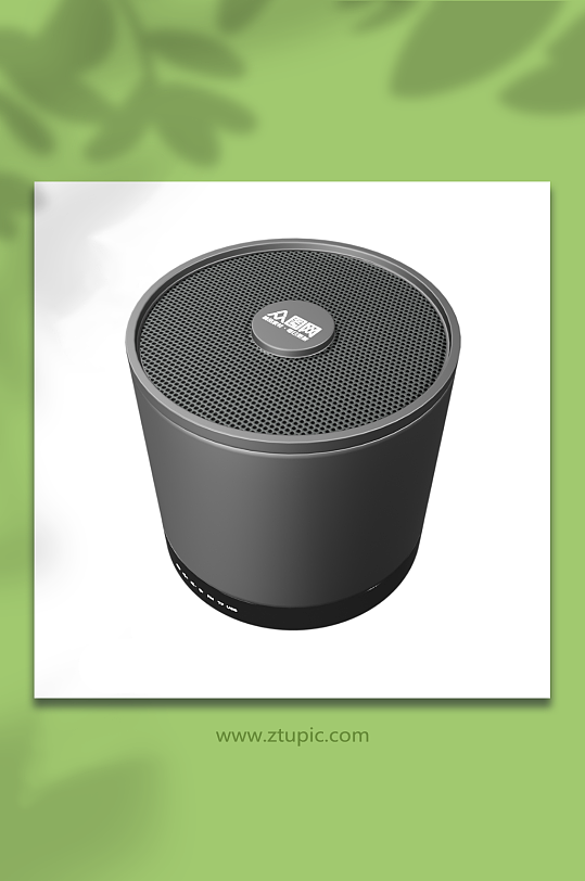 现代家庭音箱3d立体模型-众图网