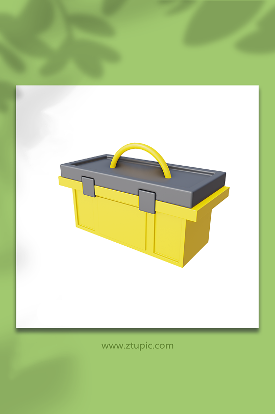 建筑装修行业工具3d模型工具箱-众图网