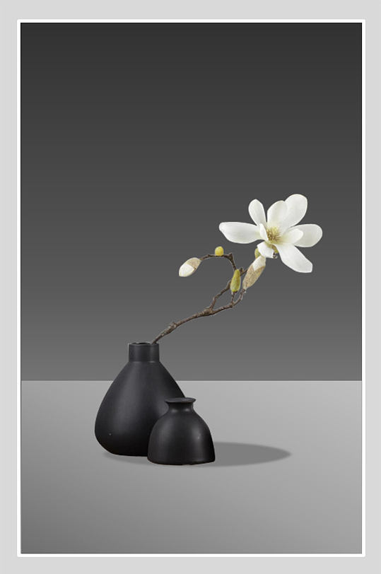 创意时尚花瓶装饰抠图背景