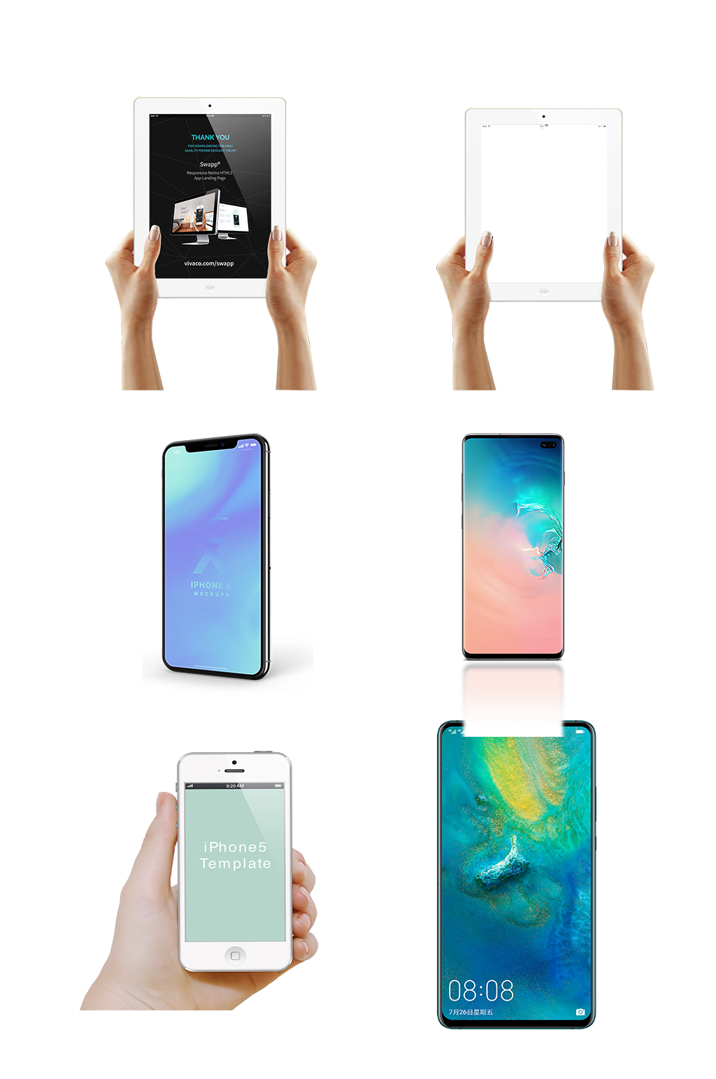 平板ipad手机免扣元素素材
