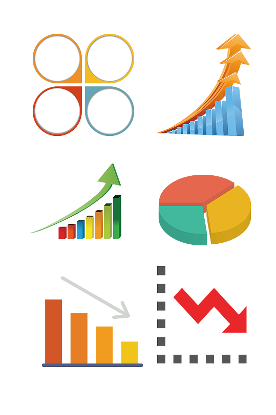 商务大数据统计图表免扣