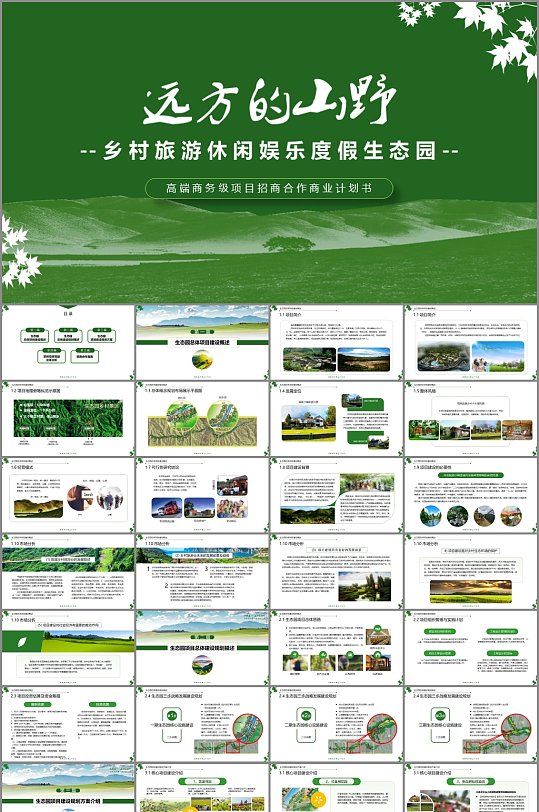 生态旅游投资商业计划书
