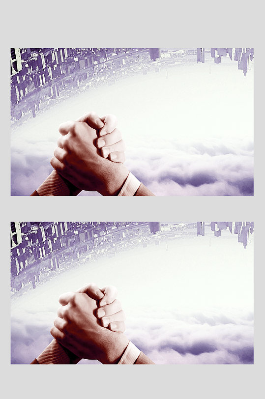 中国风海报立即下载合作的重要性企业文化宣传中国风海上生明月天涯共