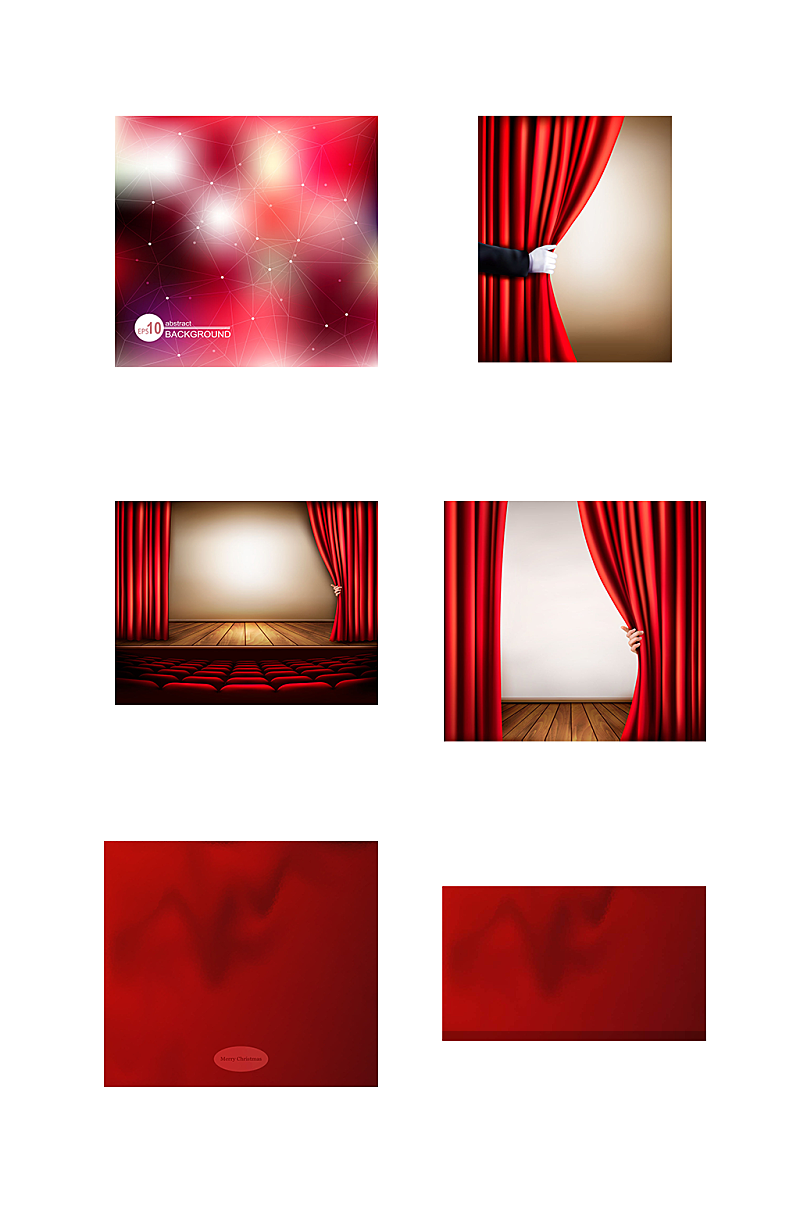 红色创意炫酷节日背景图片元素007素材