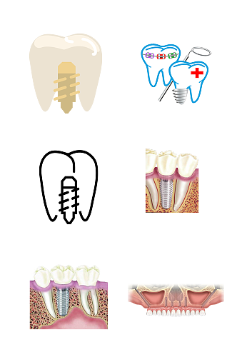 种牙牙齿牙冠保护护牙爱牙免抠元素