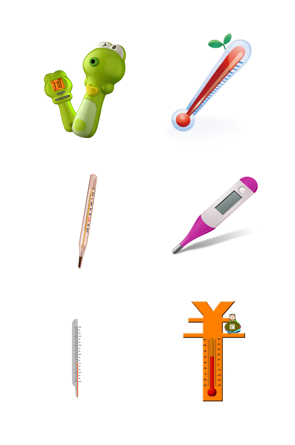 体温表体温计测温免抠元素素材