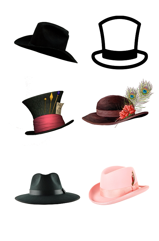 女士帽子图片-女士帽子素材下载-众图网