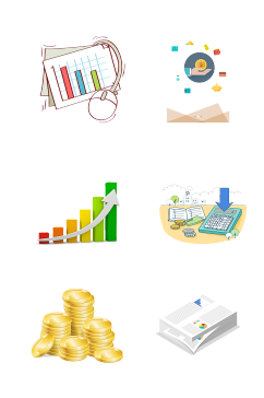 财务金融财会核算商务免抠元素