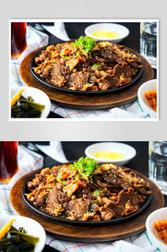 孜然羊肉中华美食餐饮烹饪摄影图片