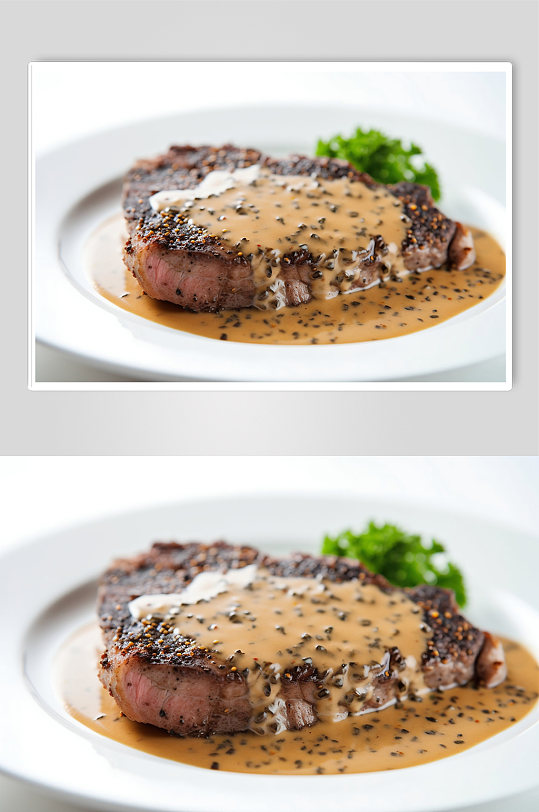 煎牛排牛肉高端餐厅美食摄影图片