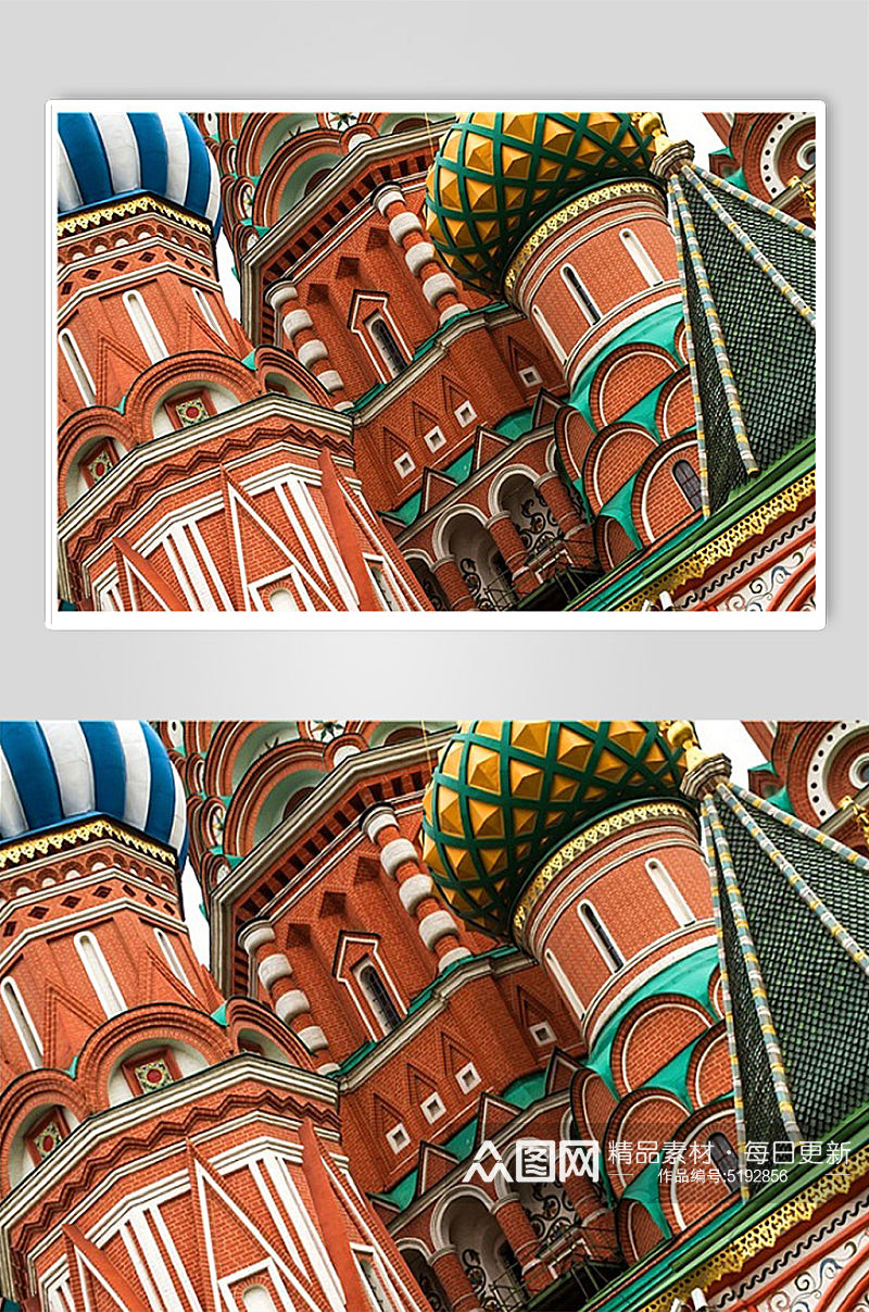 俄罗斯风情城市文化旅游风土建筑摄影图片素材