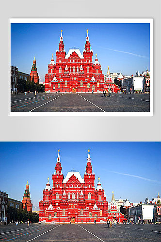 俄罗斯风情城市风貌人文地理摄影图片