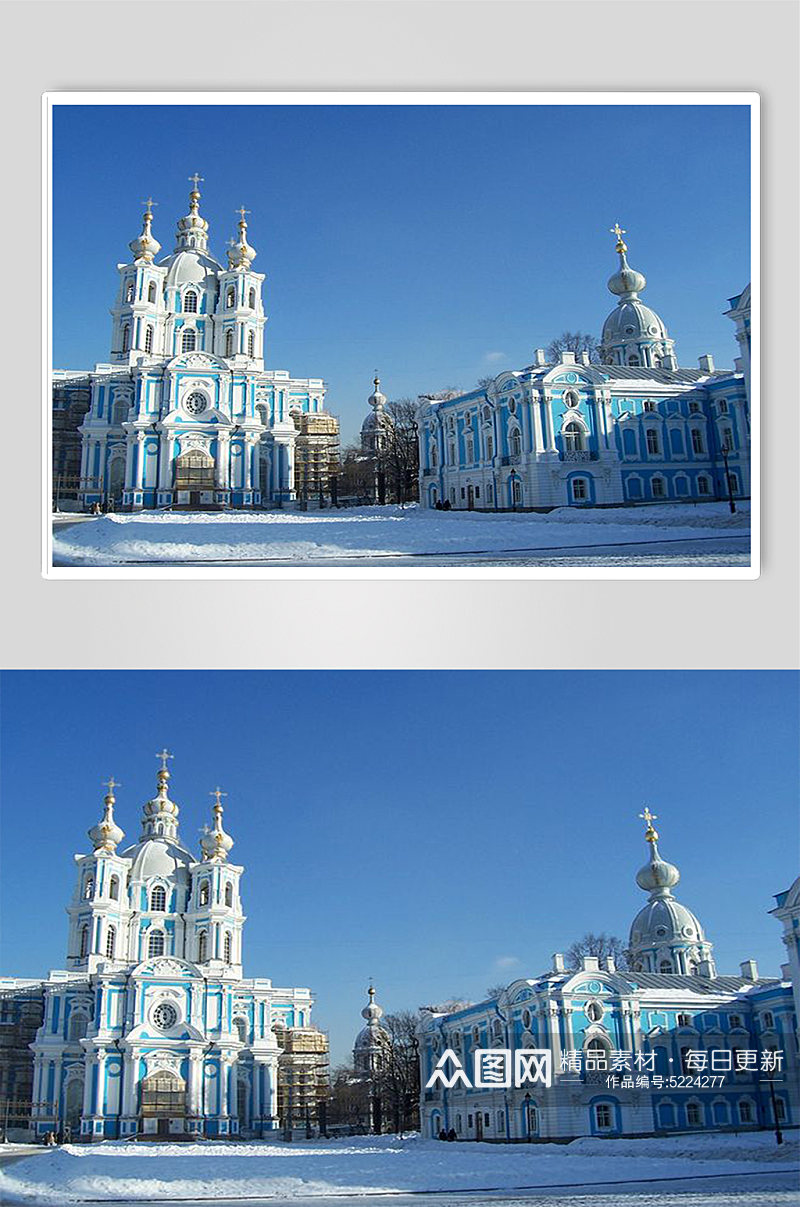 俄罗斯圣彼得堡城市风景建筑地理摄影图片素材