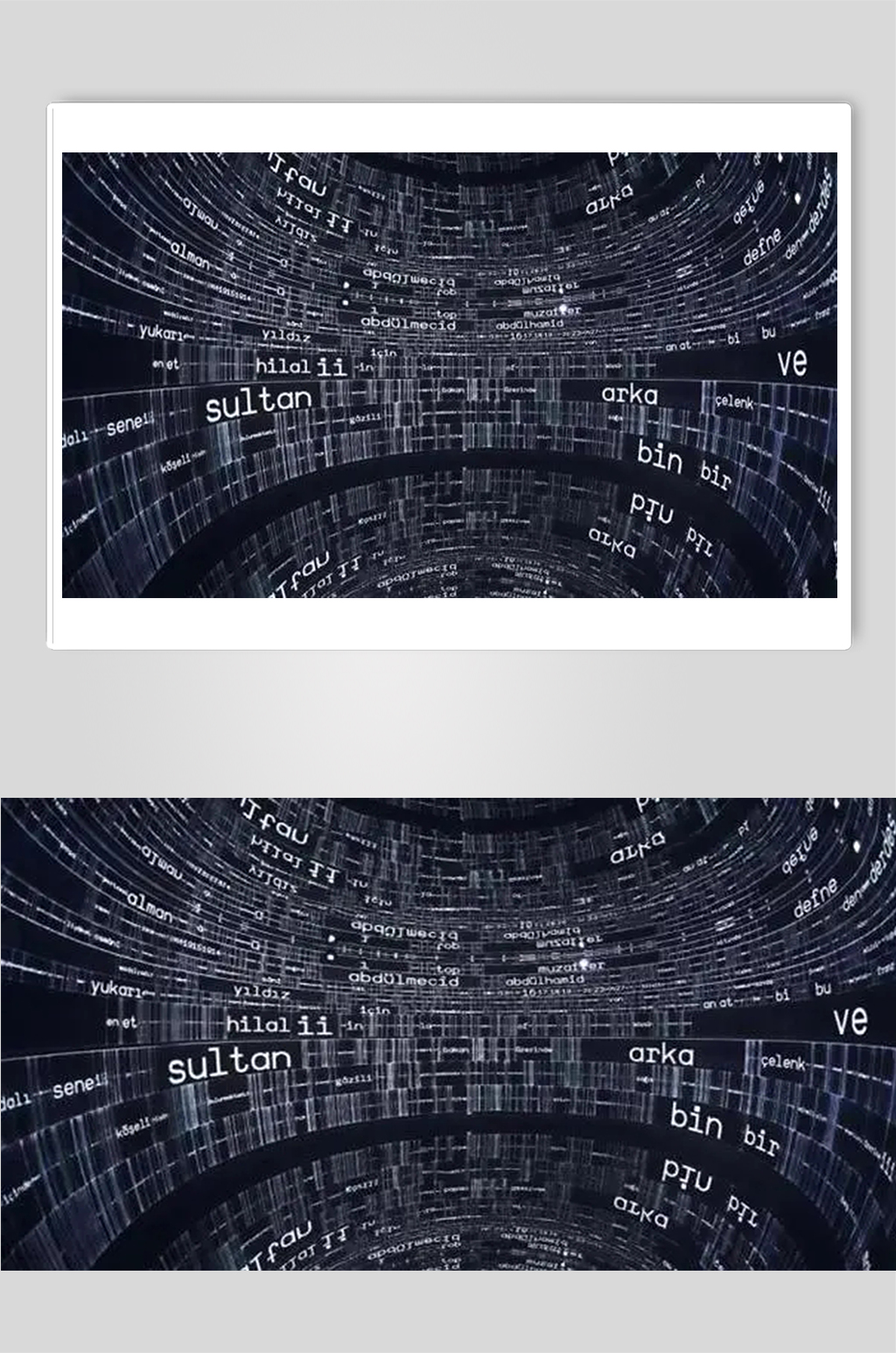 蓝色背景数字造型结构数字艺术图片素材