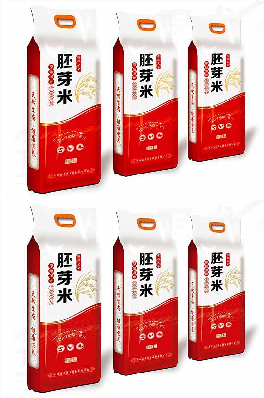 胚芽米包装展开图大米包装