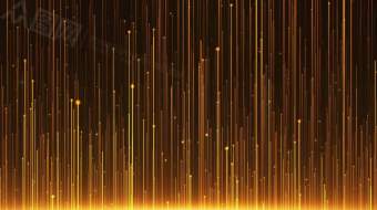 金色粒子上升年会背景视频-众图网