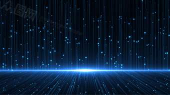 科技蓝色动态背景led视频素材-众图网