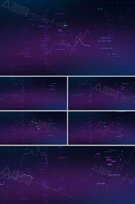 数据分析展示企业宣传视频-众图网