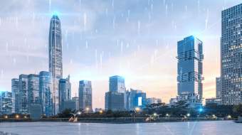 科技城市炫酷粒子线条企业宣传ae视频模版-众图网