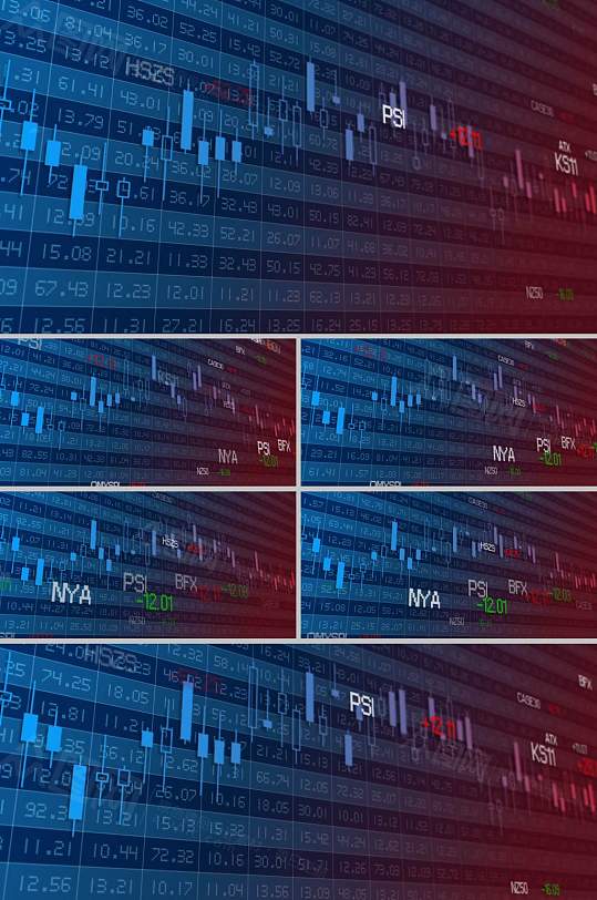 数据大量合成企业宣传视频-众图网