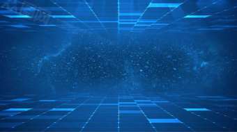 蓝色科技动态背景ae视频模版-众图网