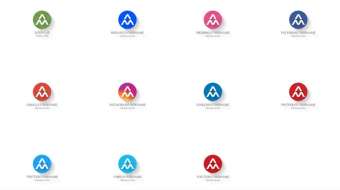 动感简约logo文字展示ae视频模版-众图网