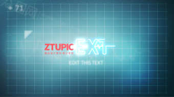 医疗脉冲心电图线LOGO片头ae视频模版-众图网