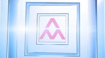 白色大气唯美玻璃旋转片头ae视频模版-众图网