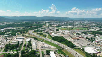 航拍城市美景城市建筑视频 风景视频-众图网