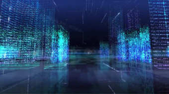 炫酷科技穿越企业宣传视频素材-众图网