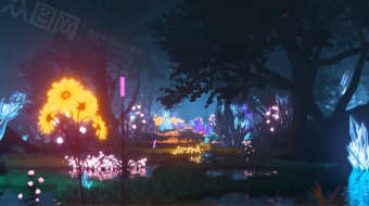 唯美大气dj舞台宝石视频-众图网