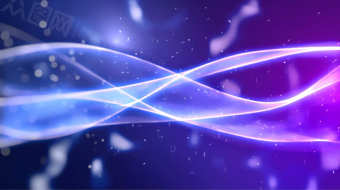 大气唯美紫色粒子动态背景视频-众图网