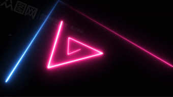 动感炫酷粒子线条背景误会视频-众图网