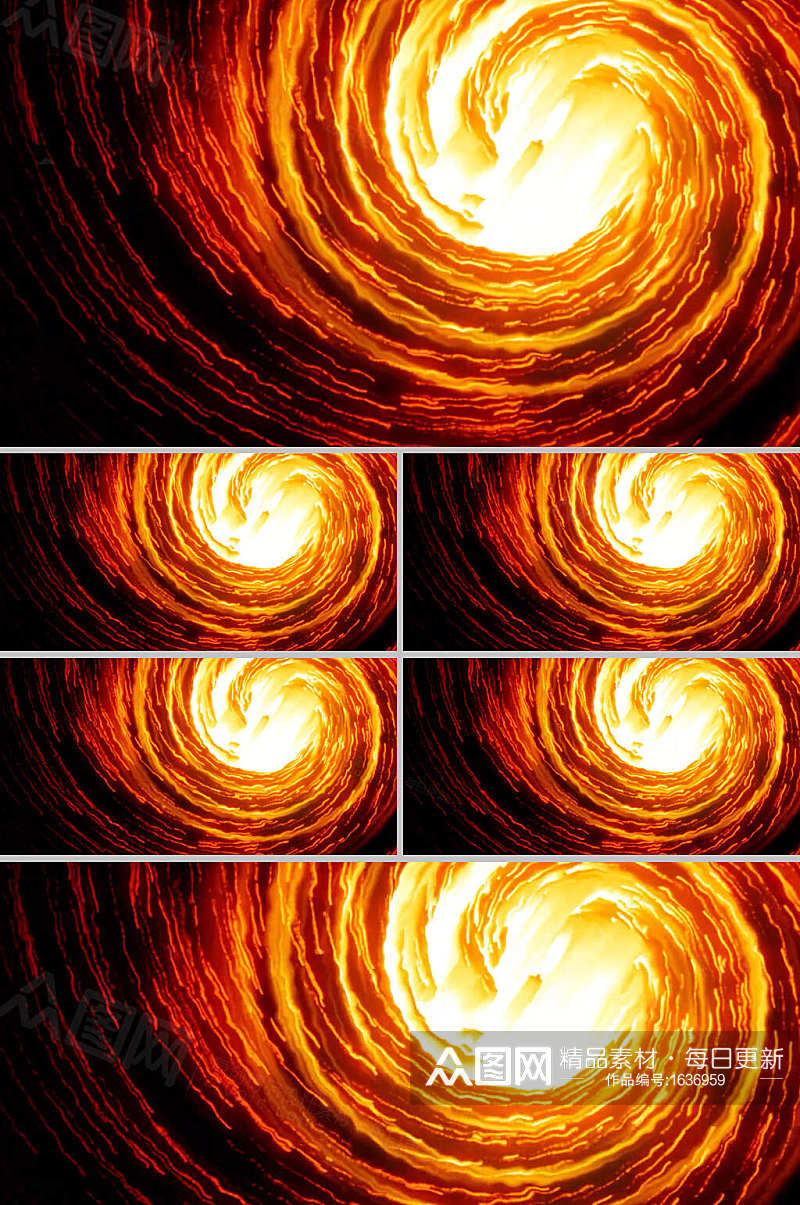 红色粒子动态螺旋展示背景视频素材