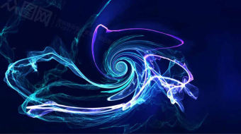 4k炫酷粒子动感时尚线条dj背景视频-众图网