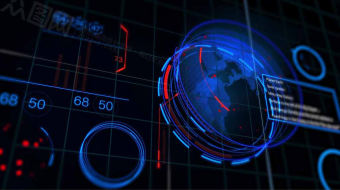 4k炫酷科技粒子效果企业宣传视频-众图网