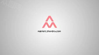 图形元素动画演绎LOGO标志片头AE模板-众图网