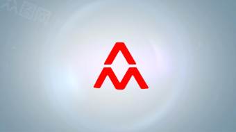 旋转线条图形动画演绎LOGO标志视频片头-众图网