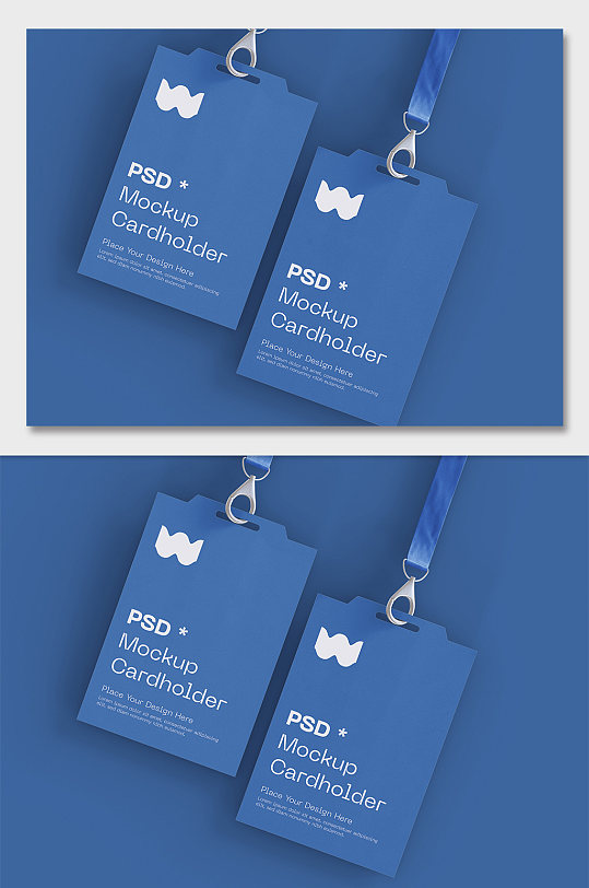 众图网 企业工作牌贴图工作证样机设计模板-众图网