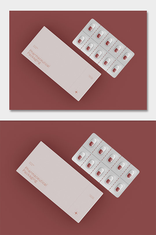 药盒样机图片-药盒样机设计素材-药盒样机模板下载-众图网