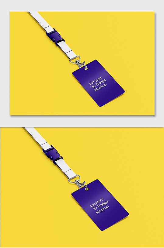 工作证牌样机贴图工作证样机-众图网