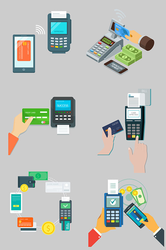 刷卡支付图片-刷卡支付素材下载-众图网