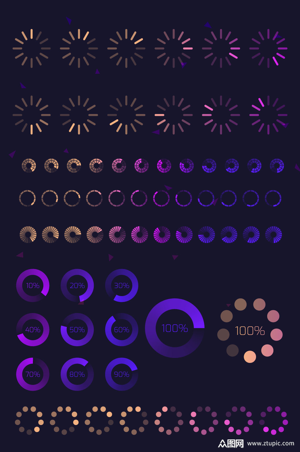 载入进度条动画元素