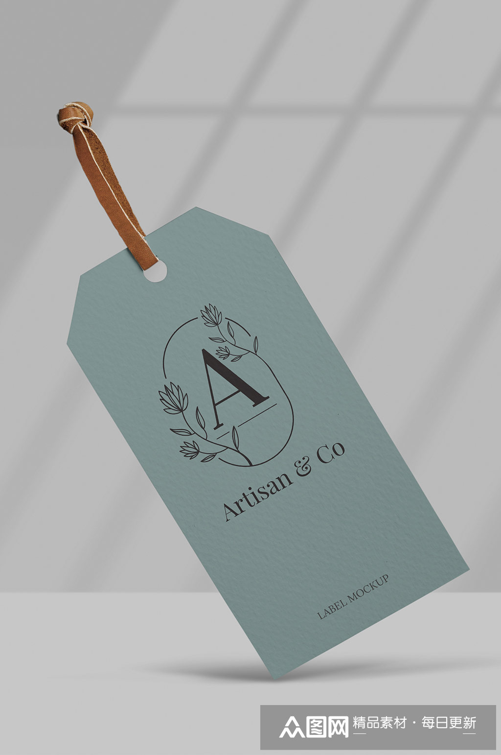 服装标牌样机贴图