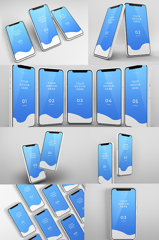 手机样机展示贴图-众图网