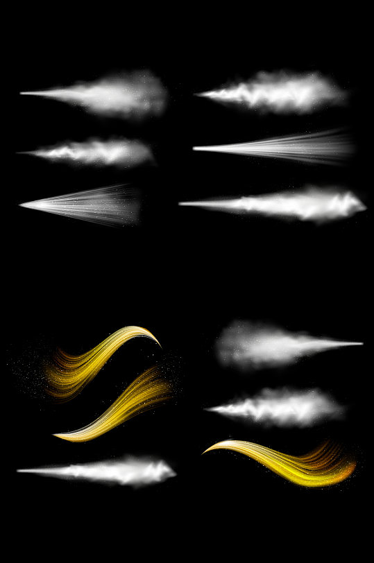 金色喷雾图片-金色喷雾素材下载-众图网