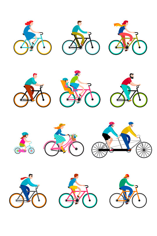 单车骑行图片-单车骑行素材下载-众图网